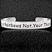 Paris Selection Inspirational Jewelry Bracelet Gift- Count Your Rainbows Not Your Thunderstorms
