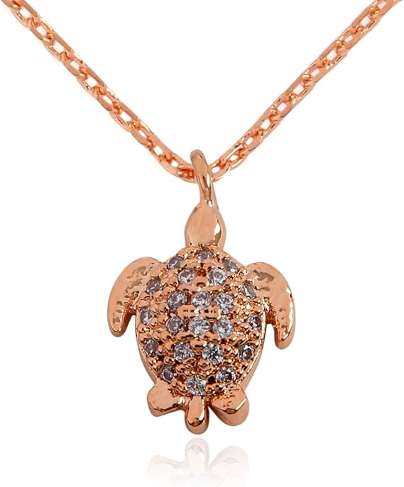 Amazon Riah Fashion 上品な動物のチャームネックレス 女性へのギフト バレンタインデー 母の日 かわいいラッキーペンダント 繊細なチェーンジュエリー コアラ 犬 猫 亀 象 鳥 肉 ネックレス 通販