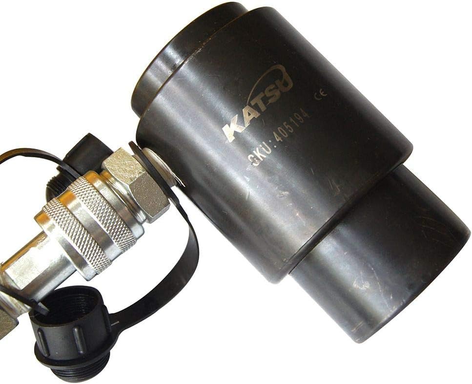 KATSU Hydraulic Punch Driver Set 63-114mm, Heavy Duty 150kN Knockout Punch Kit with 5 Dies - Image 5
