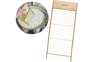 Horizontal Cheese Curd Big Cutter for Cheese Making - Harp - Curd Cutter Artisan Making Knife (1/2")