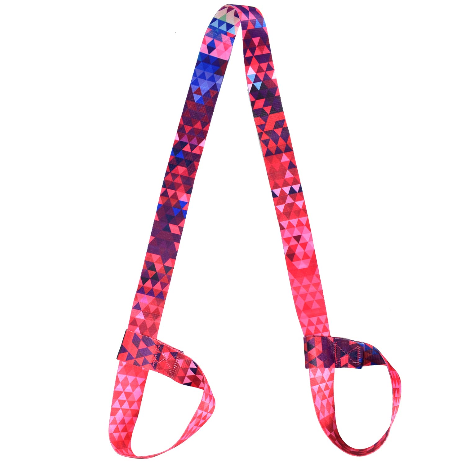 Naapesi Yoga Carry Strap, Yoga Mat Sling Strap, Adjustable Multicolor Yoga Mat Elastic Belt Holder Strap Shoulder Carrier, Multi-Purpose Non-Slip Yoga Mat Carrier Strap, for All Mat Sizes(4 x 137cm)