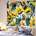 Grace store Boho Wall Tapestry Yellow Sunflower Tapestry Wall hanging Mandala Tapestry for Bedroom, Christmas Gifts, 59