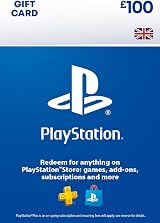 PlayStation 100 Pound Gift Card PS Store UK Account PS Plus Download Code
