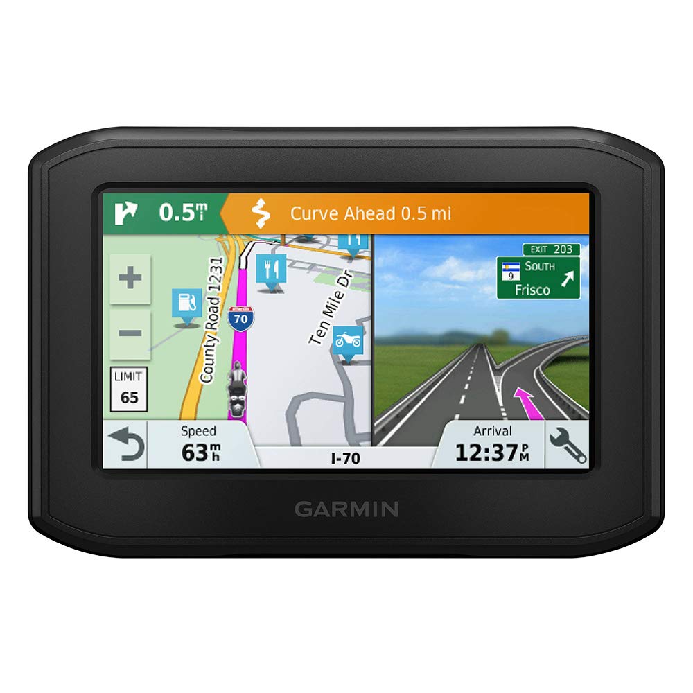 Garmin [Renewed] Zumo 396LMT-S Motorbike Satellite Navigation System with UK/Ireland/Full Europe Maps/Free Lifetime Map Updates and Bluetooth - Black (Renewed)