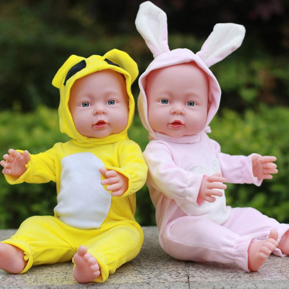 Prezzo ZBYY Reborn Doll Mini Bambole Reborn in Silicone Femmina Molle Simulazione Vinile Regalo di Natale di Compleanno 16 Pollici 40Cm,I Offerte