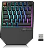 Amazon.com: AJAZZ AK029 Wired One-Handed Hall Effect Mechanical