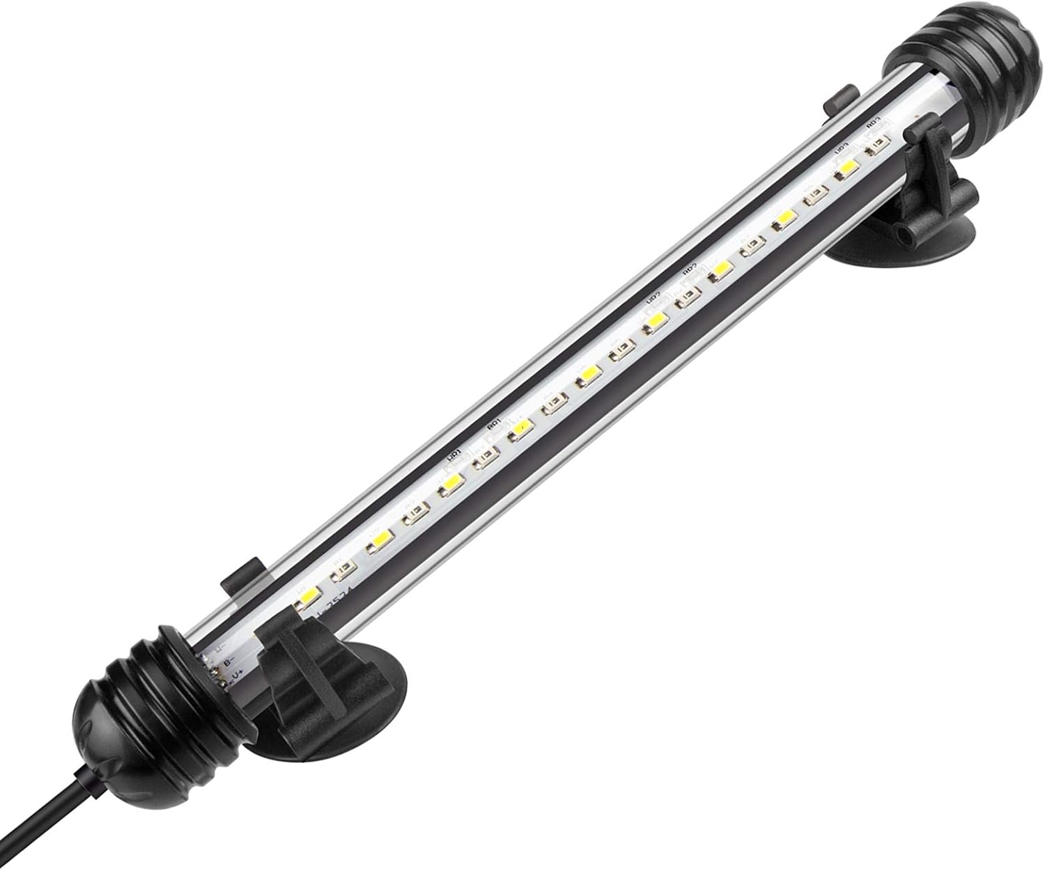 IREENUO Aquarium Light, Submersible Fish Tank Light with Auto Off Timer