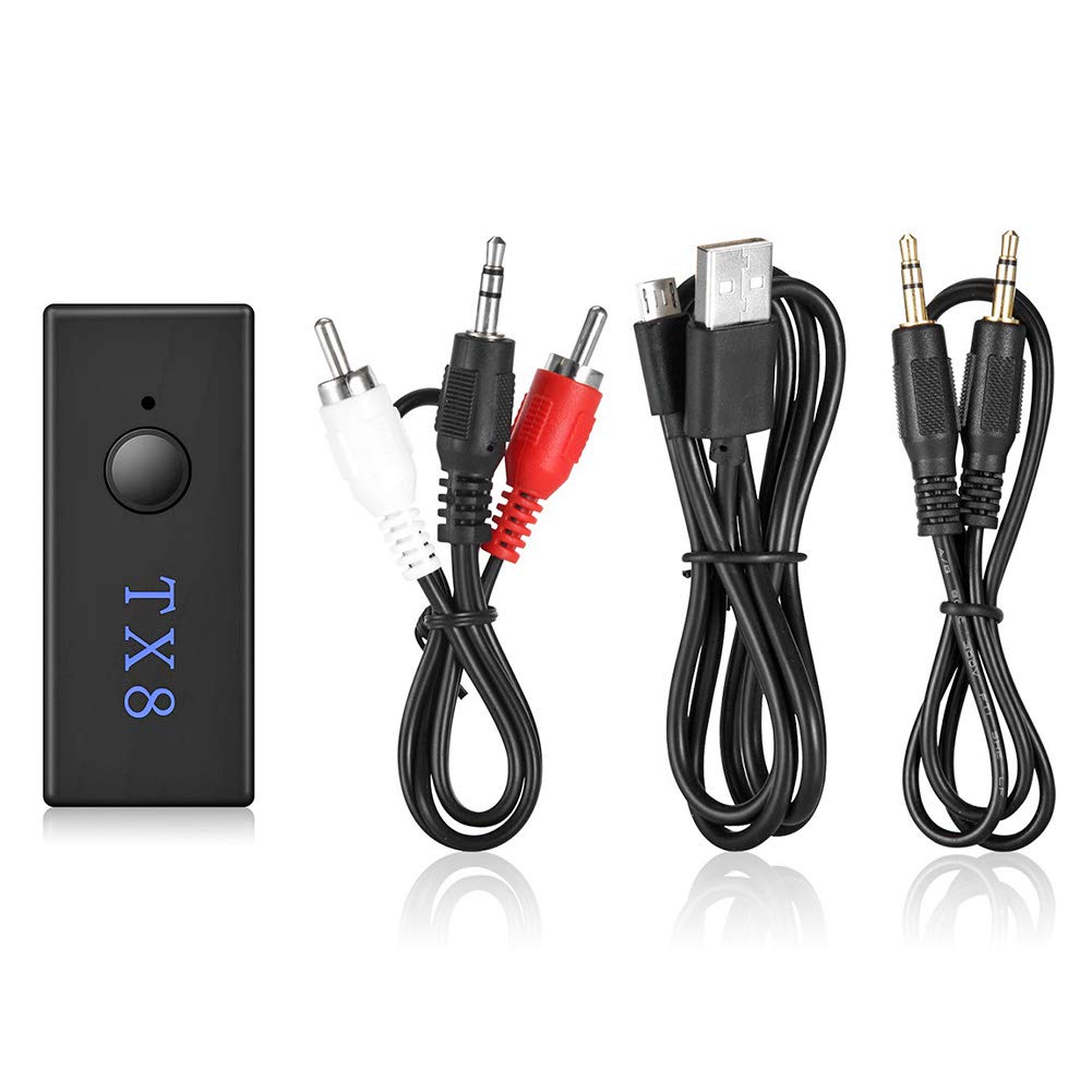 Adattatori Bluetooth Adattatore Audio RCA da 3,5 mm per Cuffie TV  Trasmettitore e Ricevitore Bluetooth InnerSetting TX8 urban-earth.co.uk