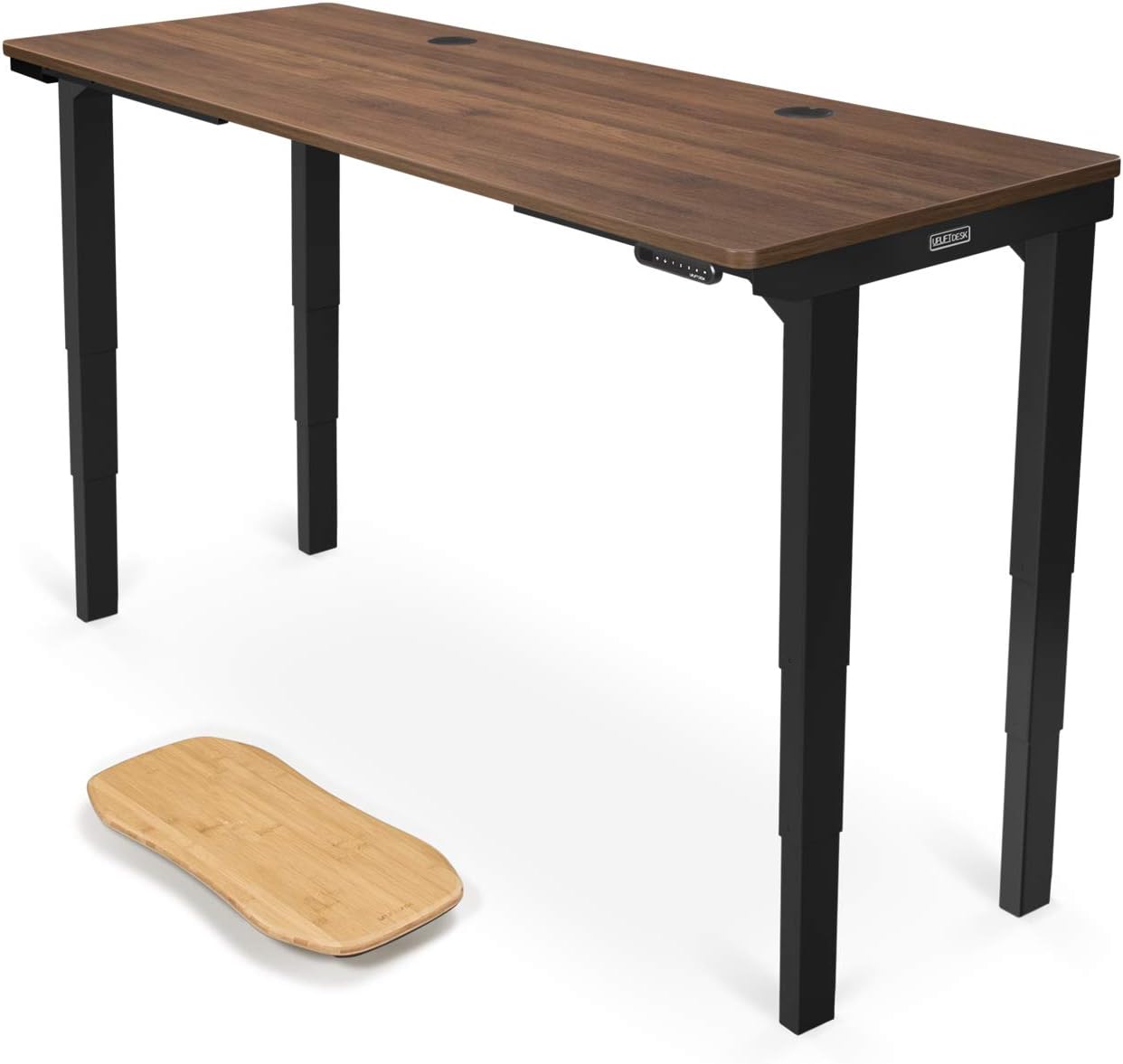 uplift desk v2 black greenguard laminate desktop standing desk