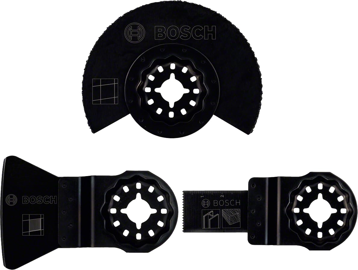 Bosch 2607017324 Multi-Cutter Starter Set (3-Piece)