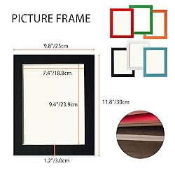 YIYINOE 8x10 Picture Frame Set of 6,Paper Photos