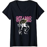 Womens JoJo's Bizarre Adventure DIO With Joestar Birthmark Anime V-Neck T-Shirt