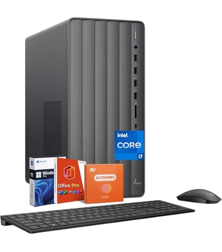 Amazon.com: HP Envy Desktop Computer (2025), Intel i7-14700