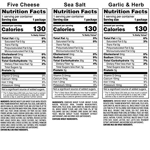 STACY’S PITA THINS VARIETY PACK, NO ARTIFICIAL COLORS OR FLAVORS, 1 OZ (24 COUNT)