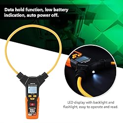 Flexible Clamp Meter, Walfront PEAKMETER