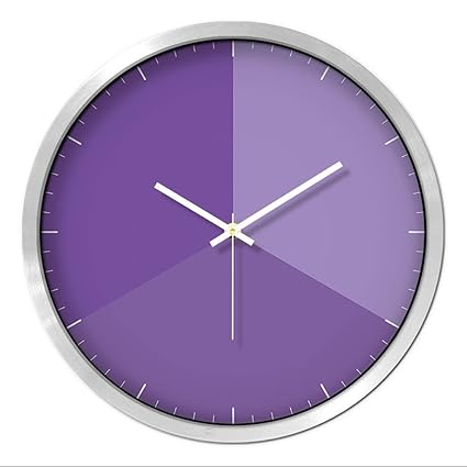Amazon Com Plum Open Wall Clock Battery Operated Solid