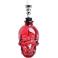 Skull Glass Hookah (Red)