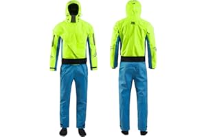 Dry Suits for Women in Cold Water Kayaking with hooded,Demanding Whitewater Paddling