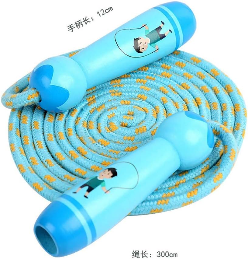 GUBOOM Corde à Sauter Pour Enfants, Corde De Coton Réglable Avec