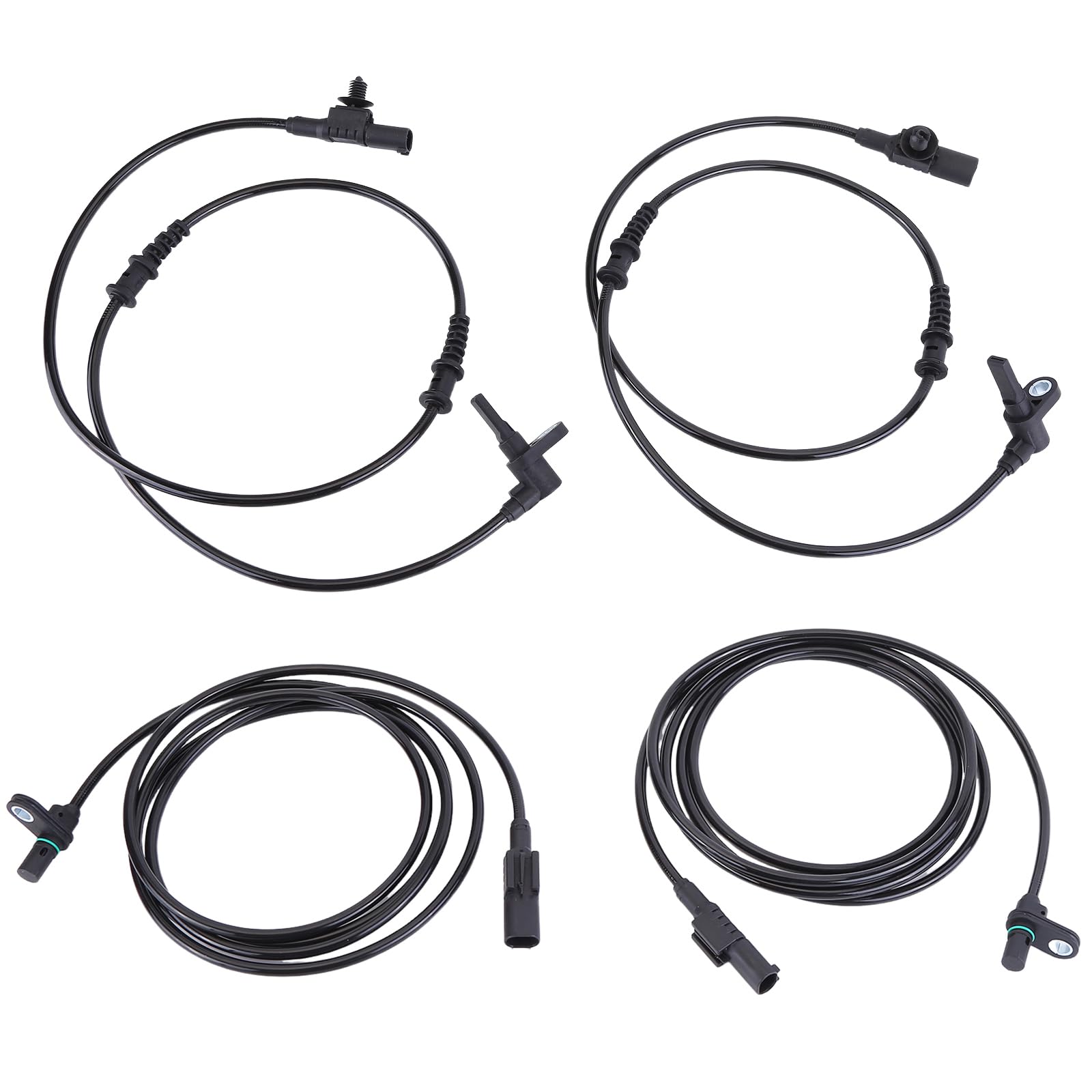 Hiolpen ABS Wheel Speed Sensor Fit for 2010-2017 for Mercedes-Benz ...