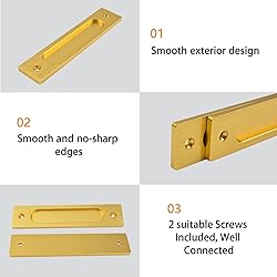 MOROBOR Rectangular Recessed Sliding Door