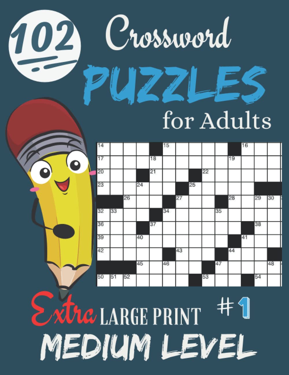 Crossword Puzzles for Adults Large Print: Crossword Puzzles ...