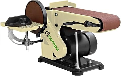 Compa Ponceuse Combinee Professionnelle A Bande 375 W Disque 150 Mm Bs100 150 Amazon Fr Bricolage