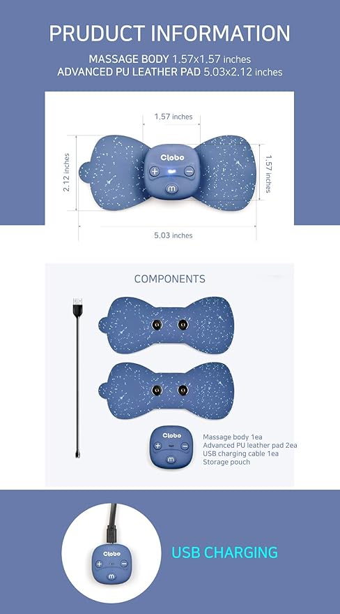 CLOBO dziesiątki jednostki ładowalne łagodzenie bólu ramion ...