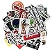 Fashion Laptop Stickers Waterproof Skateboard Pad Macbook Car Snowboard Bicycle Luggage Decor (104pcs)