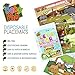 Baby PhD Disposable Placemats for Baby, Kids, & Toddlers - Animal Design - Table Mat or Topper for Restaurants, Stick-On Placemat for Travel, Sticky Strips Stay in Place - 3 Designs, Pack of 60