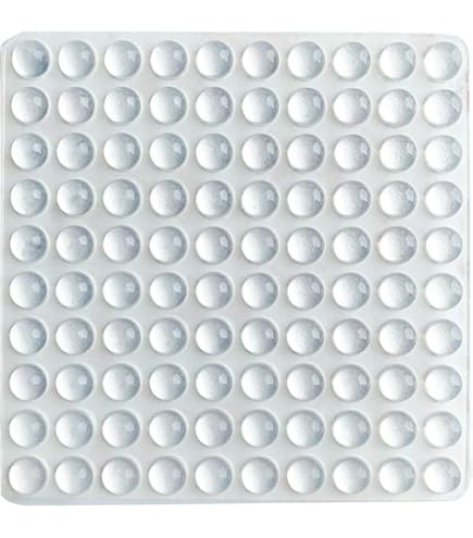28 Self-Adhesive Rubber Feet Bumpers – 3/4" Cylindrical Black, With Samples – ADS ART DISPLAY SYSTEMS