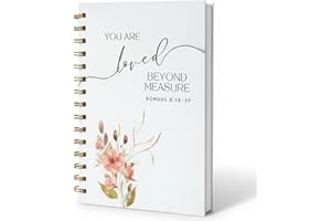 Bible Journal for Women – Prayer Journal for Woman & Bible Notebook with Lined Pages, Christian Journal for Women for Bible N