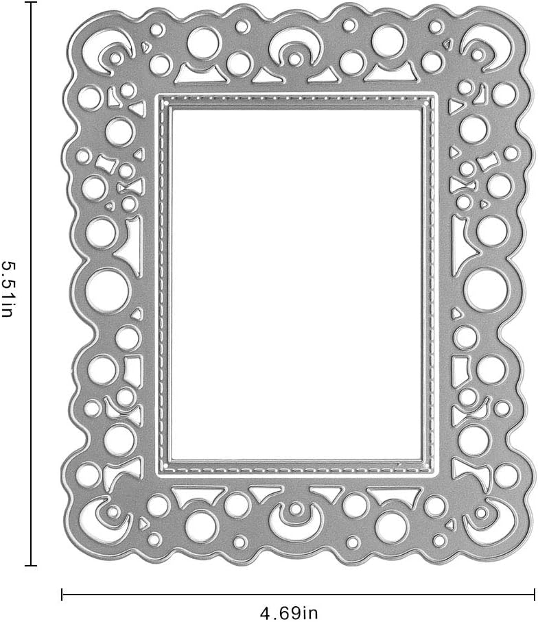 4pcs Silver Bees Lace Wreath Cutting Dies Metal Stencils Template For Card Making Dies Templates Embossing Mould Diy Stencils Scrapbooking Craft Album Paper Card Decor Die Cuts Die Cutting Embossing Easystaff It