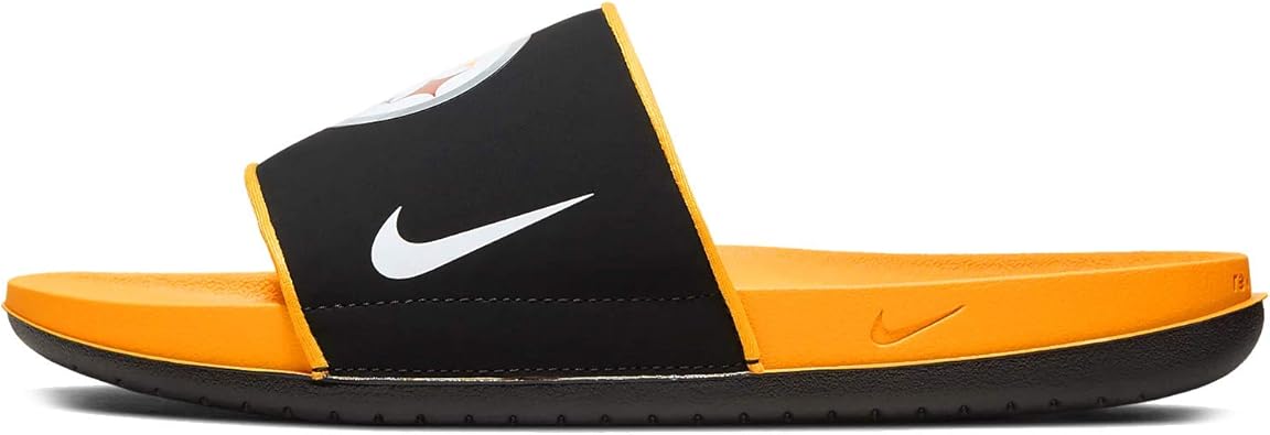 steelers nike slides