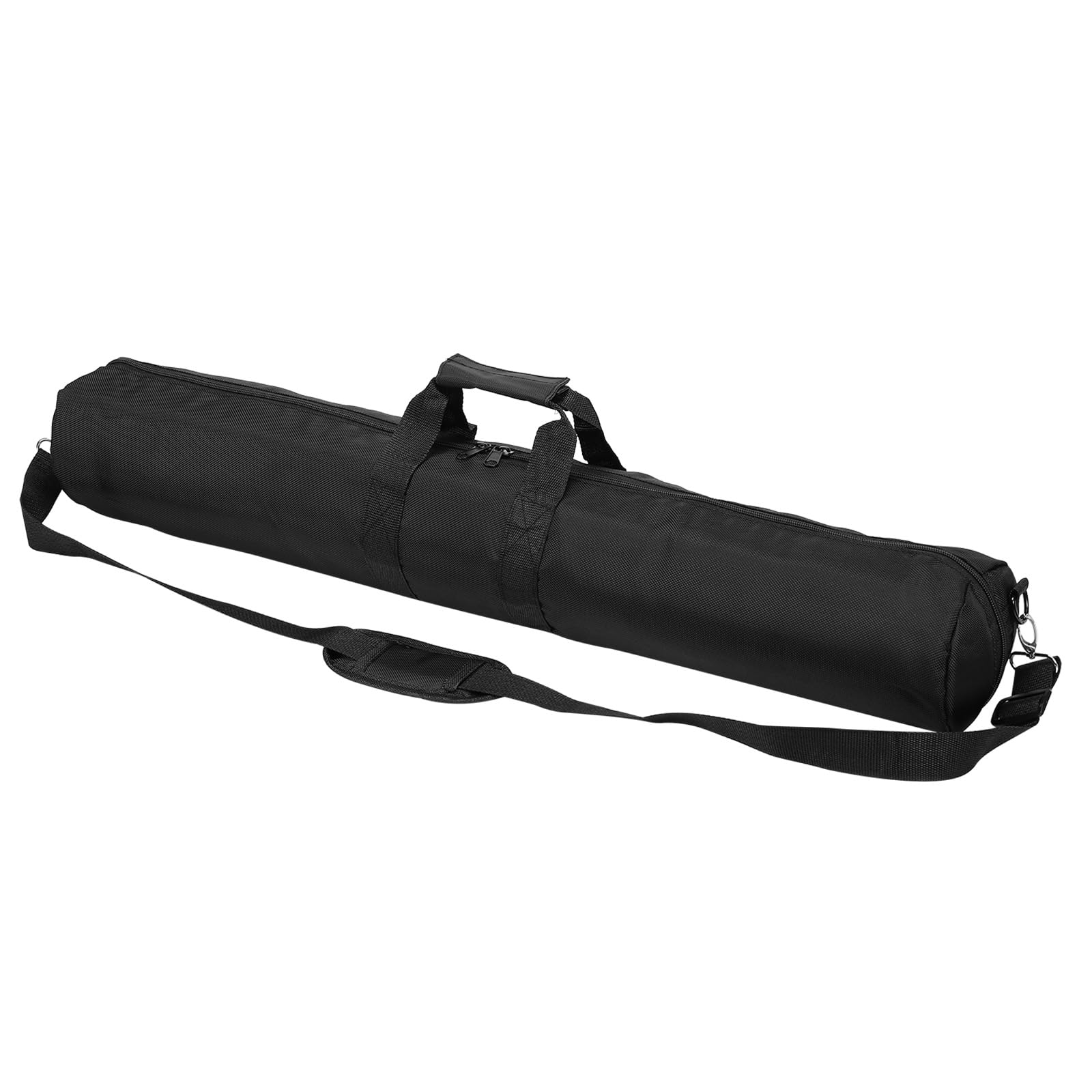 PATIKIL Tripod Carrying Case, 31.5" x 5.1" Heavy Duty Nylon Padded Tripod Bag with Adjustable Shoulder Straps and Handles for Light Stands Umbrellas tripods mic Speaker Stand, Black