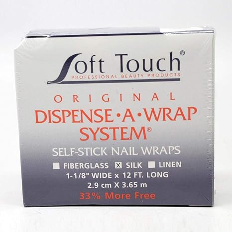 Dispense a wrap system self stick nail wraps