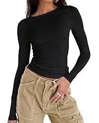 Abardsion Women's Long Sleeve Shirts Spring 2025
