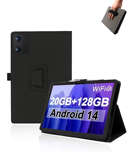 Silikon-Schutzhülle Mit Ständer Für YESTEL T13 / SKYEGG K13 / SEBBE S22 Tablet 10 Zoll - Schwarz