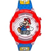 Accutime Super Mario Light-Up Digital Watch: Time for Adventures! (Ages 3+)