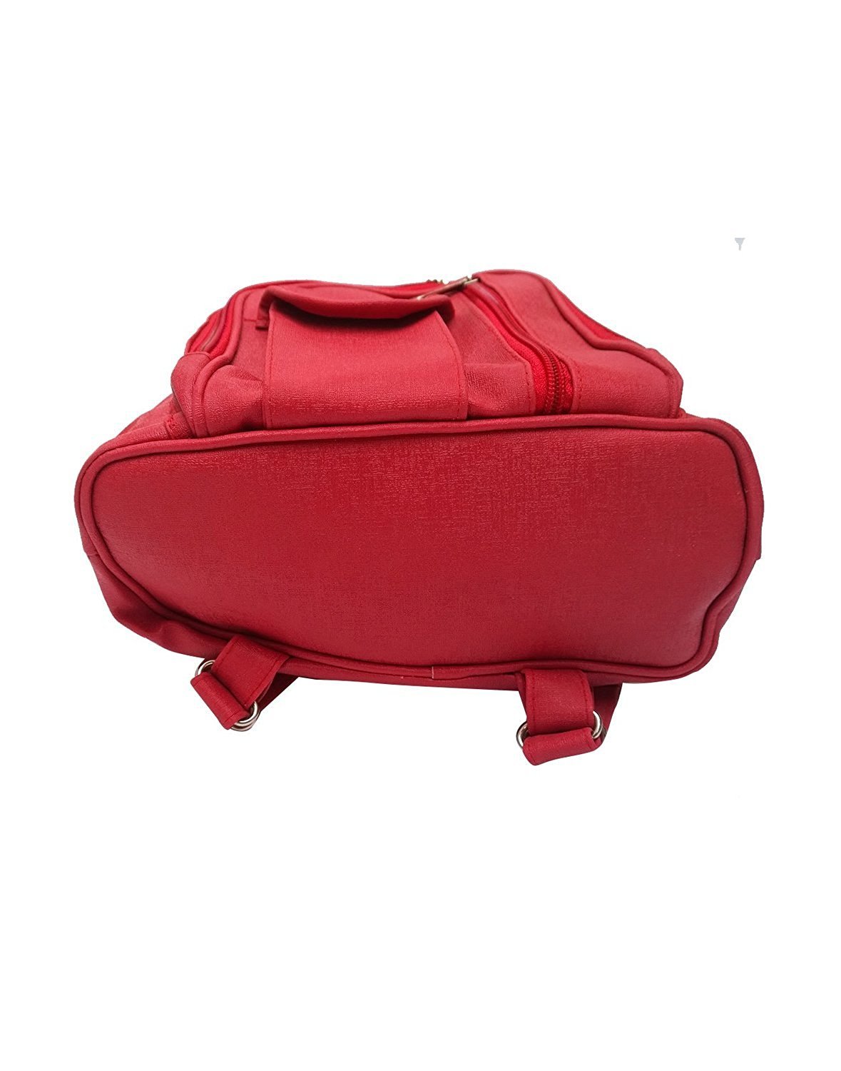 tip top women's satin backpack - red