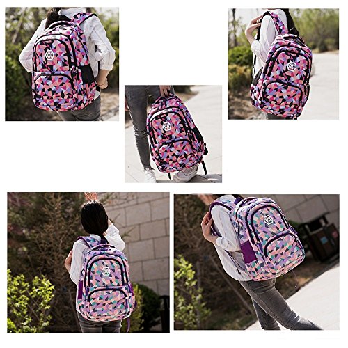 fanci geometric backpack