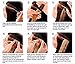 Tape in Hair Extensions Human Hair Extensions Silky Straight Skin Weft Human Remy Hair (16 inches, 8 Brown)