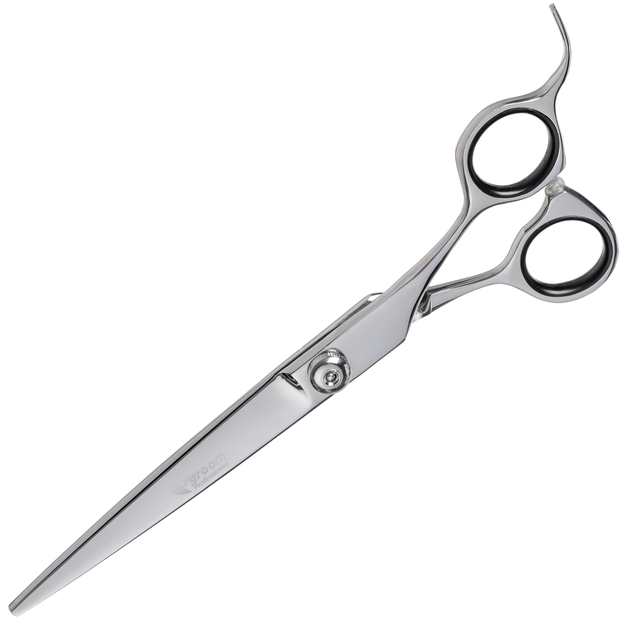 GROOM PROFESSIONAL Allievo Straight Dog Grooming Scissors - Professional Hair Scissors for Dog Grooming - Ideal for Students or Start-Up Groomers - Adjustable Tension Screw, 7 Inch