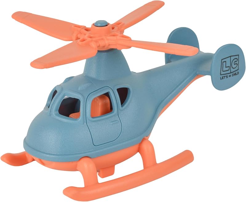 Let's Be Child Helicopter Toddler Toy - Safe Motor Skills Sensory Development