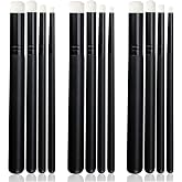 UNIMEIX Mini Blending Brushes for Card Making, Dry Miniature Painting Set Background Blender Paint Brushes Small Detailed Paint Watercolor Brushes (12 Pack)