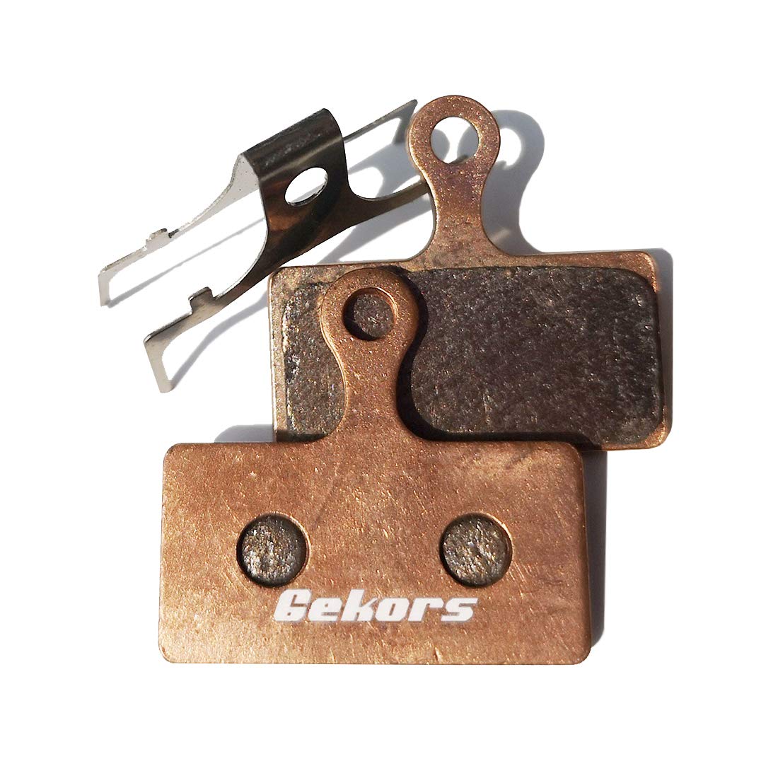 Gekors Metallic Bicycle Disc Brake Pads for Shimano M985/M988/M785/M675/M666/M615/S700,1Pair