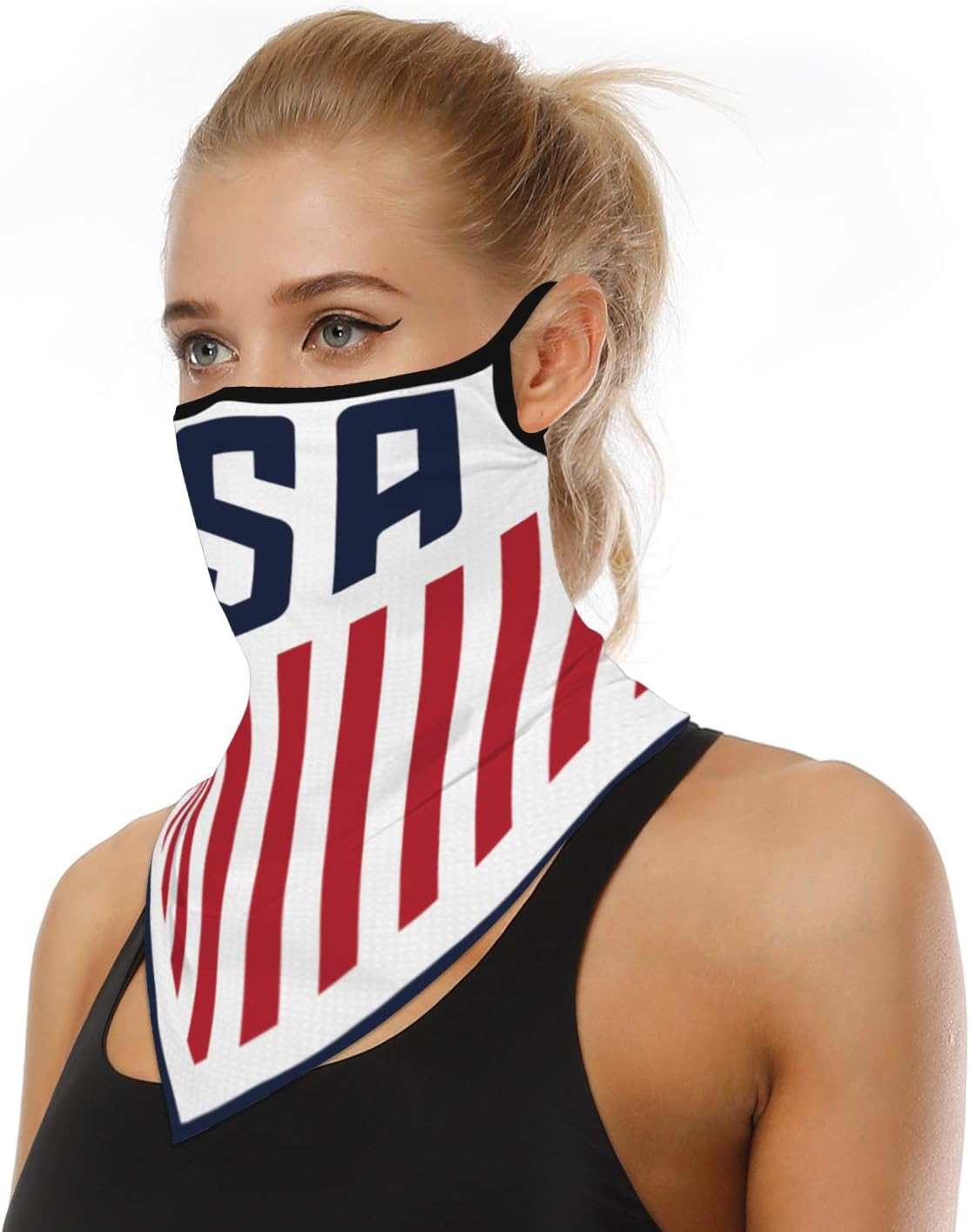 Ear Hangers Face Mask Seamless Bandanas Headband Scarf Neck Gaiter Sun UV Wind Protection Earhook Balaclava
