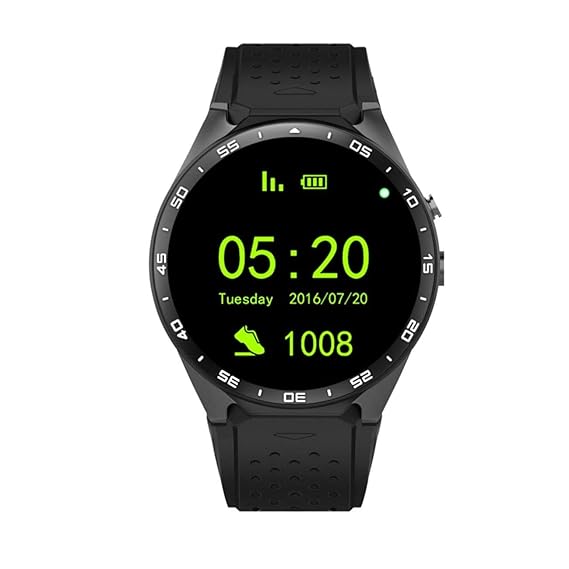 Amazon.com: King-WEAR KW88 SmartWatch Pedometer Heart Rate ...