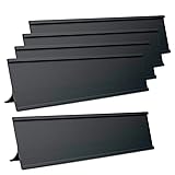 5 Pack 2" x 8" Aluminum Desk Name Plate