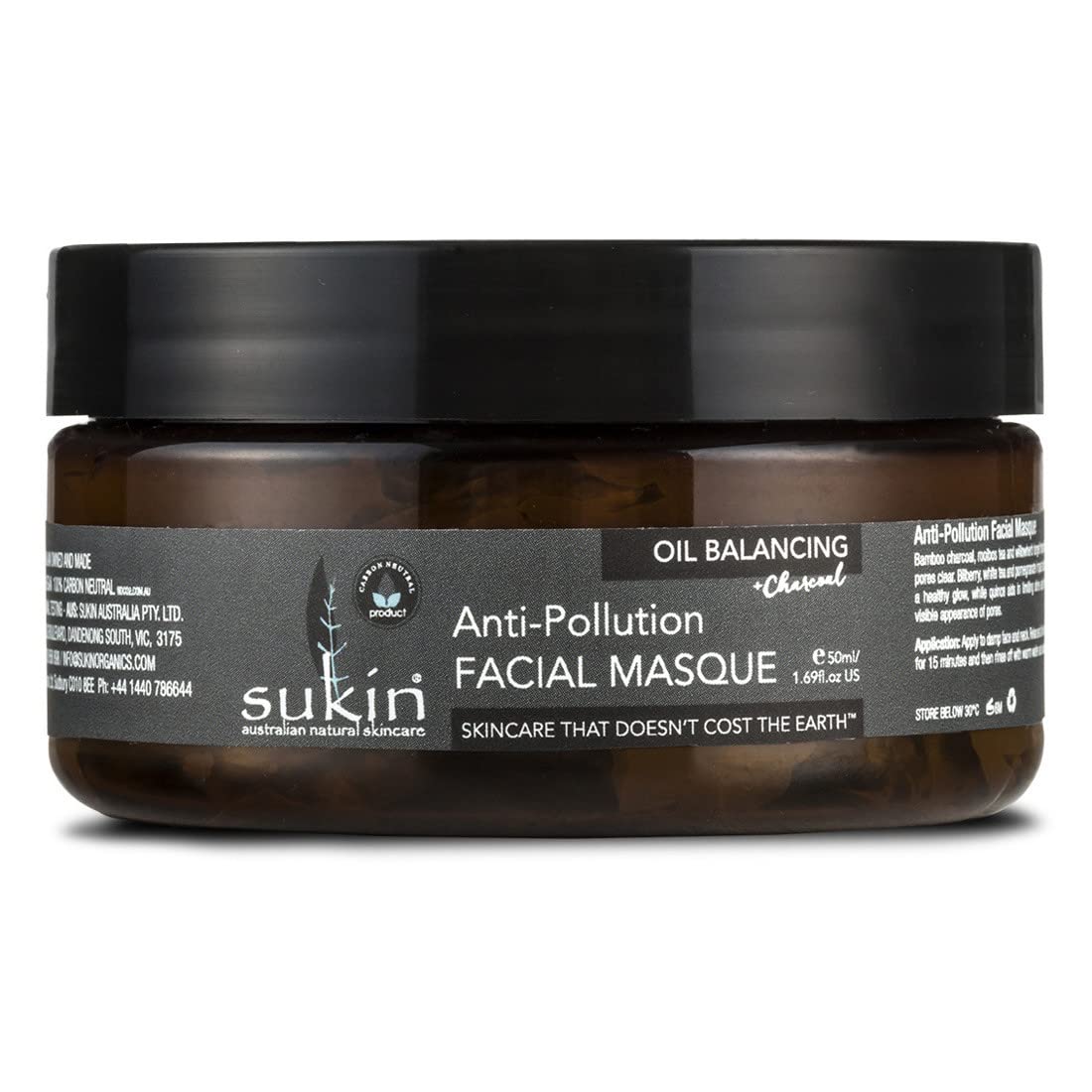 Sukin Oil Balancing Anti-Pollution Masque 100ml
